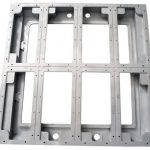 鋁合金LED箱體手板加工